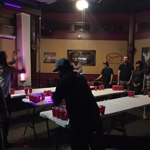 Beer pong tournament