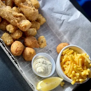 fish and chips, food