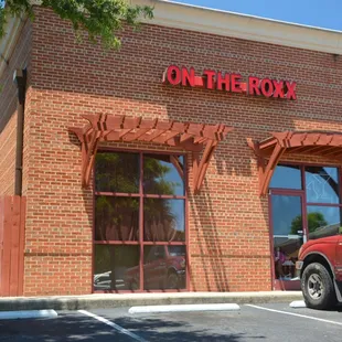 Parking Lot Side Entrance