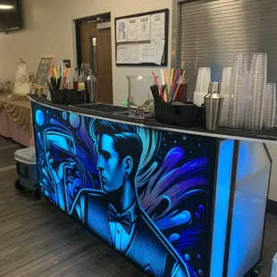 Setting the mood with a Clean Blue