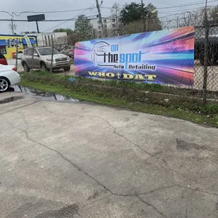 Welcome to On The Spot Auto Detailing Home of the New Orleans Saints Super Fans Who Dat