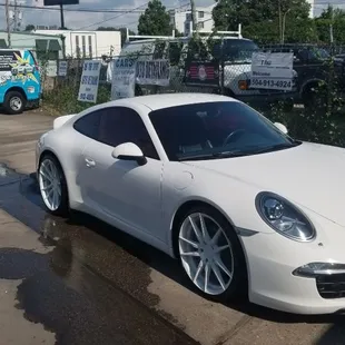 Dj Mannie Fresh's Porsche