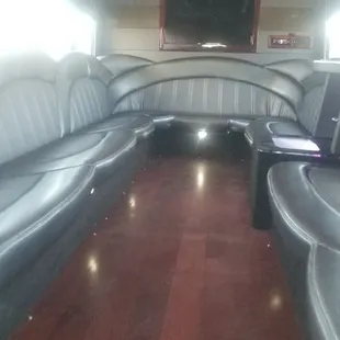 Interior detail of a Luxury Bus