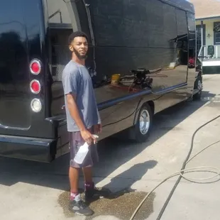 We wash and detail all kinds of vehicles