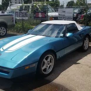 Classic Corvette exterior detailed at OnTheSpotAutoDetailing