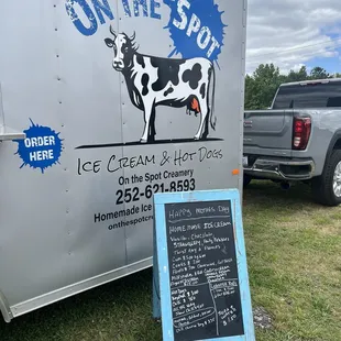 Food truck &amp; menu