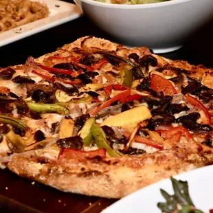 pizza, food