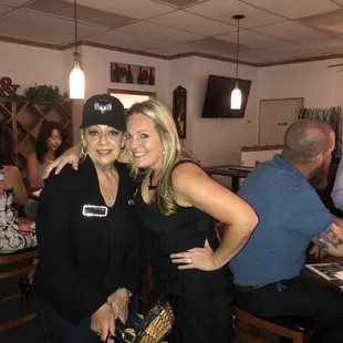 Kristy Laughlin and local Realtor Extraordinaire, Marilee Reagor enjoying our BNI Preferred Business Chapter social at On the Vine.