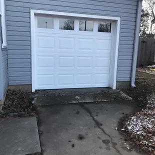 New door immediately improves appearance