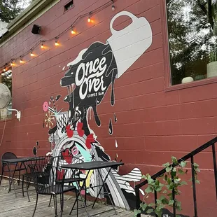 Patio wall art