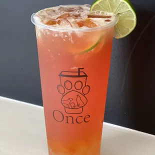 Peach Green Tea Lemonade