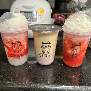 A6. Taro & Mochi Milk Tea