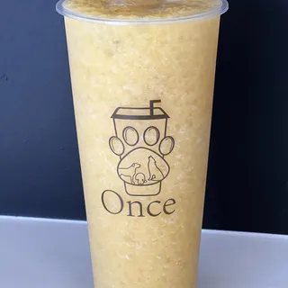 E6. ONCE Special Mango Green Tea with Tea Jelly (Large)