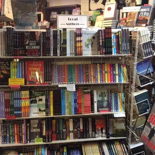We support our local authors.