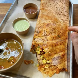 Paneer dosa
