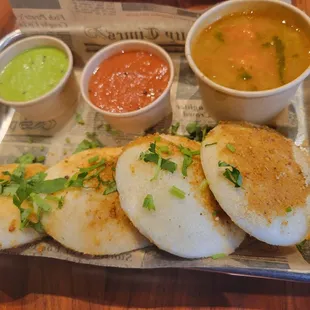 Ghee Podi Idly