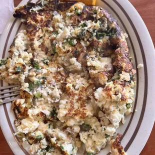 Egg white omelette