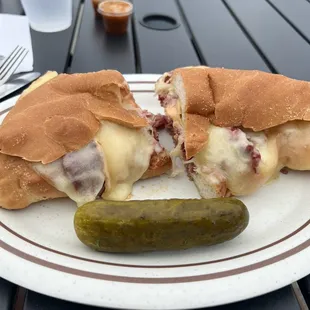Corned Beef Reuben Boat. Not getting the boat part.