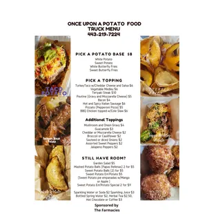 a menu for a restaurant