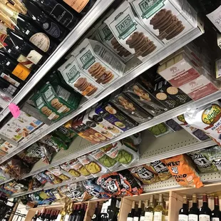 Crackers, chips, salsa and more to go along with your spirits