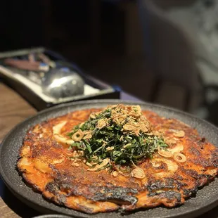 Kimchi pancake