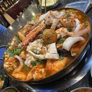 Spicy Seafood Soup