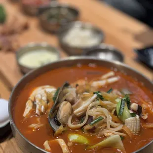 Seafood Kalguksu  @justgrindz