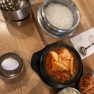 Mix Soft Tofu Soup