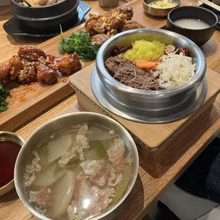 Marinated Beef Sot Bap