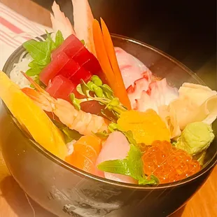 sashimi, sushi, sushi and sashimi, food