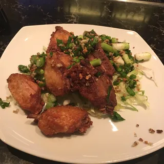 Garlic Scallion Chicken Wings