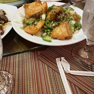 Crispy Sea Bass Fillet