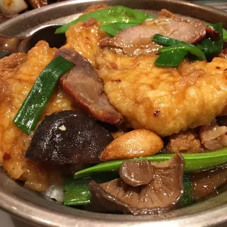 Sea Bass Tofu Hotpot