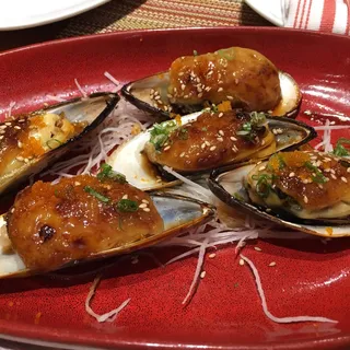 Baked Mussels