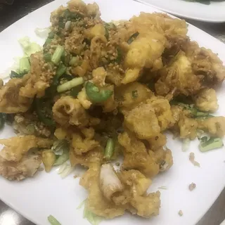 Fried Squid with Salt and Pepper
