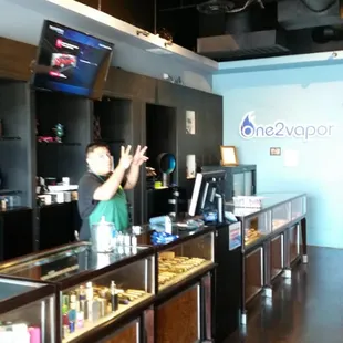 There awesome here they have a great attitude fun to work with keep you feeling at home!