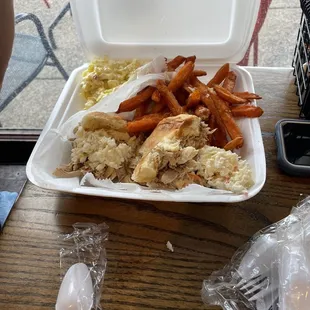 Pulled Chicken Sandwich Combo