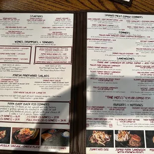 Menu Sept 2022