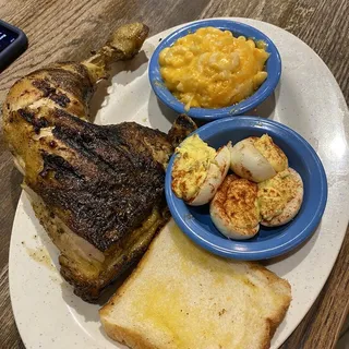 Jumbo Chicken Quarter Dinner