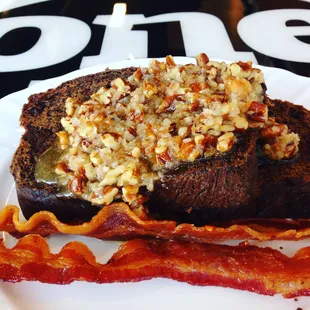 German Chocolate French Toast! Served during Saturday brunch.