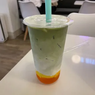 Mango Matcha Latte