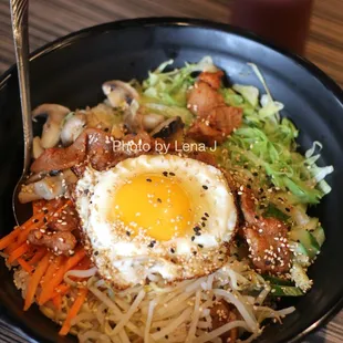 Spicy Pork Bibimbap ($12.95)