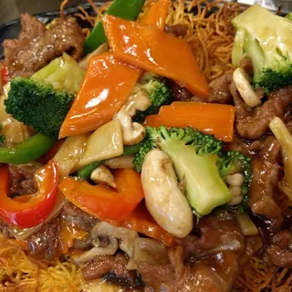 Beef Pan-fried Noodle