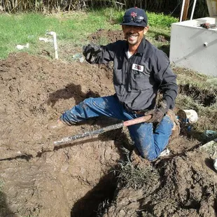 Water and gas line repair