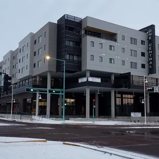 1/2/19 One Central view from Cinemark Century Theater.