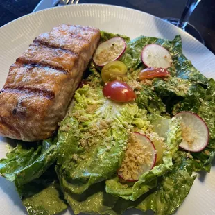 Grilled Salmon Salad