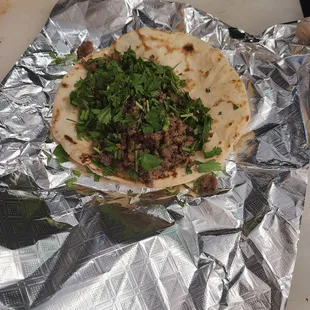 Tacos de asada