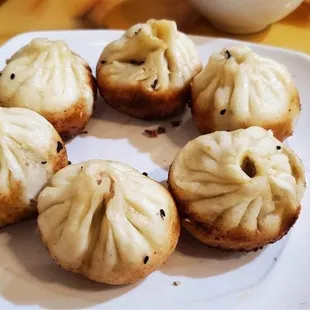 Pan fried pork buns