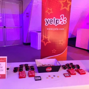 Yelp booth