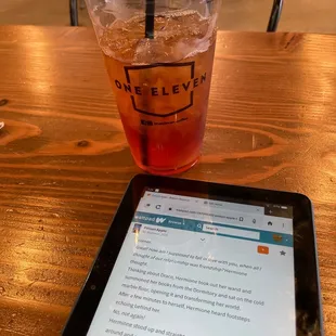 Cold Tea and lounging around